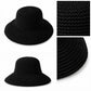 Summer Sun Hat for Women - Lightweight Wide Brim Straw Hat for Beach and Vacation