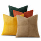 4 Pack Patchwork Corduroy Throw Pillow Covers 18 x 18 Inch for Sofa and Bed