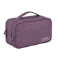 Travel Underwear Organizer Bag with Zipper and Carry Handle