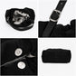 Faux Suede Hobo Shoulder Bag with Adjustable Strap Magnetic Closure and Interior Pocket