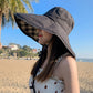 Women's Double-Sided Reversible Wide-Brim Sun Hat