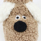 Fuzzy Dog Slipper Socks with 3D Ears US 5-10.5