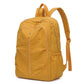 Lightweight Travel Backpack with Large Front Zip Compartment Side Pockets and Padded Shoulder Straps