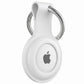 2 Pack AirTag Holder Keychain Case with Secure Lock Carabiner Clip for Bags Keys Luggage Pet Collar Protective Cover
