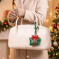 2 Piece Christmas Bag Charm Set with Hanging Loops