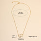 Women's Double Heart Pendant Necklace