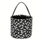Halloween Trick or Treat Candy Bucket Foldable Goody Basket with Handle