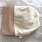 Knit Beanie with Reindeer Antlers - Festive Winter Hat