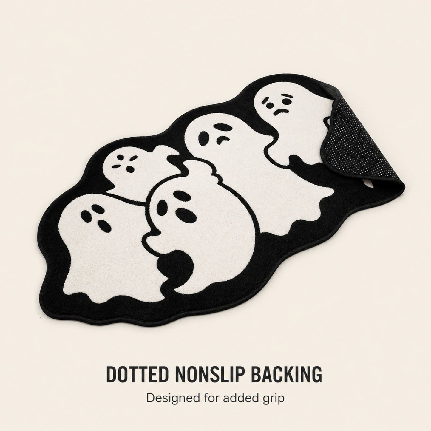 Halloween Shaped Long Accent Rug Nonslip Floor Mat 15.7 x 47.2 Inches