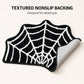 Halloween Spider Web Shaped Bath Mat Nonslip Accent Rug 15.7 x 23.6 Inches