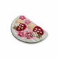 Tufted Floor Mat with Seashell and Starfish Design Non Slip Backing Soft Plush Decorative Entryway Rug
