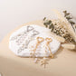 Romantic Heart, Pearl & Bow Multi-Charm Bag Charm Key Chain 4-Piece Set