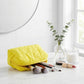 Floral Quilted Makeup Bag Large Capacity Cosmetic Toiletry Travel Pouch with Handle