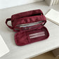 Large Capacity Pencil Case Double Layer Zipper Pencil Pouch with Handle