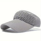 Women's Knit Visor Hat Breathable Stretch Sun Visor Cap Lightweight Athletic Hat