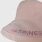 Women's HAPPINESS Embroidered Wide - Brim Bucket Hat