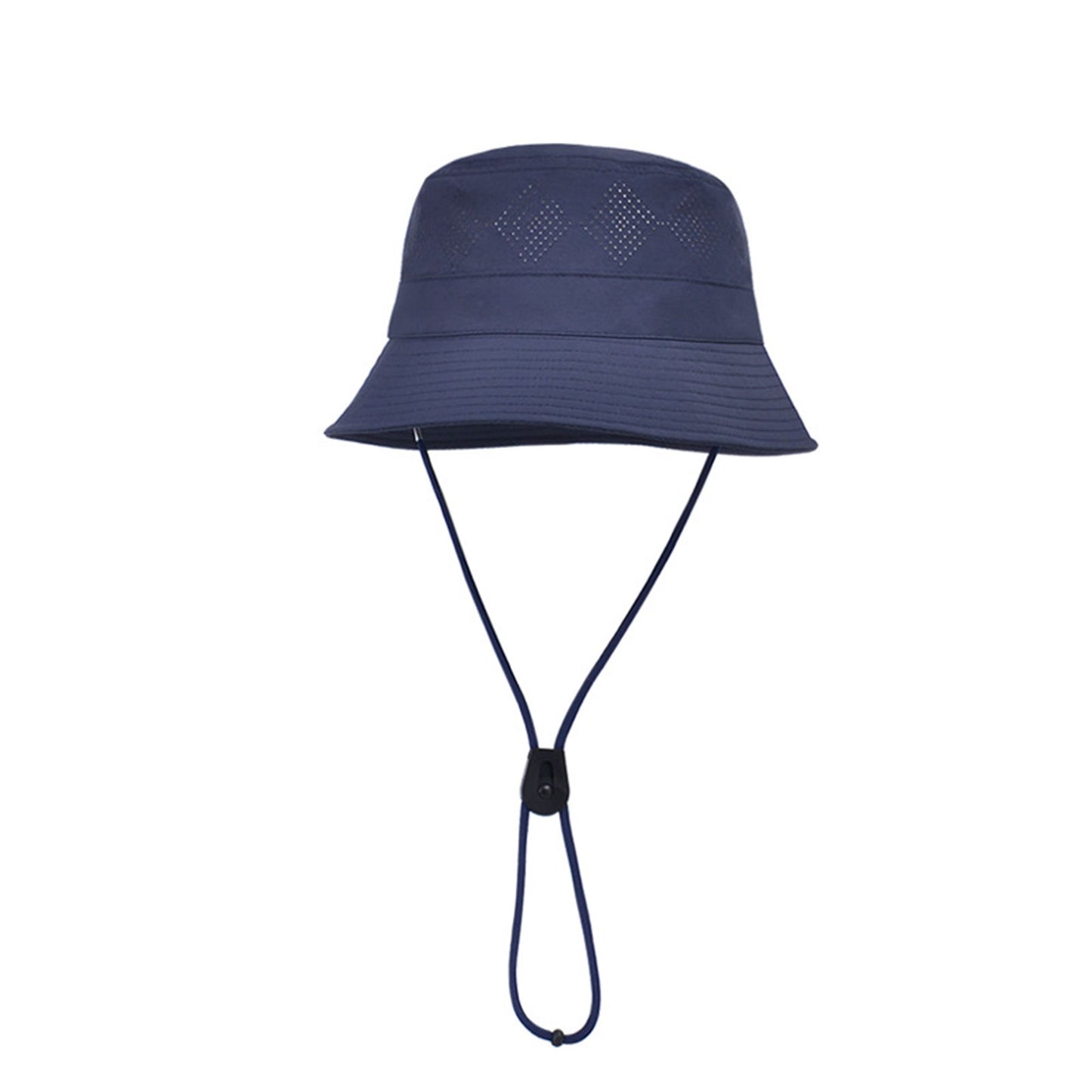 Lightweight Packable Bucket Hat with Ventilated Crown Chin Strap and Adjustable Fit for Travel Hiking and Outdoor Use