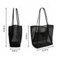 Mesh Tote Bag Large Capacity Lightweight Polyester Shoulder Handbag with Inner Pouch