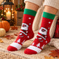 Holiday Novelty 3 Pack Crew Socks Assorted Festive Christmas Patterns