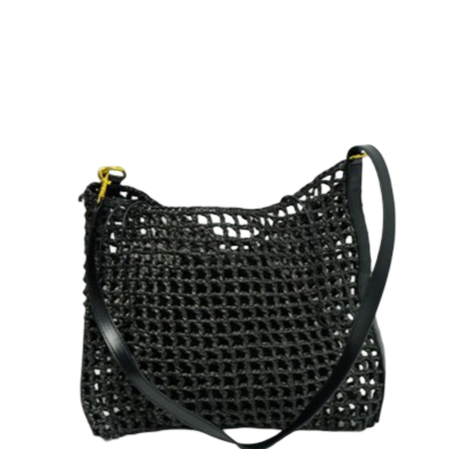 Handwoven Woven Handbag with Drawstring Interior for Vacation and Beach