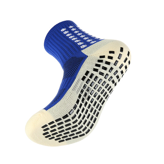 Unisex Non Slip Grip Athletic Socks Breathable Soccer Training Sports Socks 2 Pack
