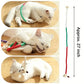 Cat Toys for Indoor Cats Interactive Catnip Rope Cat Toy Durable Cotton Chew Toy Teething Toy 3 Pack