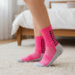 Unisex Non Slip Grip Athletic Socks with Arch Support Cushioned Sports Socks 3 Pack