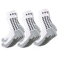 Unisex Non Slip Grip Athletic Socks with Arch Support Cushioned Sports Socks 3 Pack