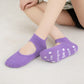 Non Slip Yoga Grip Socks Open Instep Pilates Barre Workout Socks Low Cut Athletic Socks 4 Pack