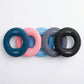 5-Piece Hand Grip Strengthener Ring Set with Multiple Resistance Levels