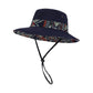 Wide Brim Outdoor Sun Hat Adjustable Chin Strap Breathable Lightweight Hiking Fishing Hat