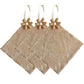 Soft Absorbent Hanging Washcloths 3 Pack Reusable Textured Cleaning Cloths