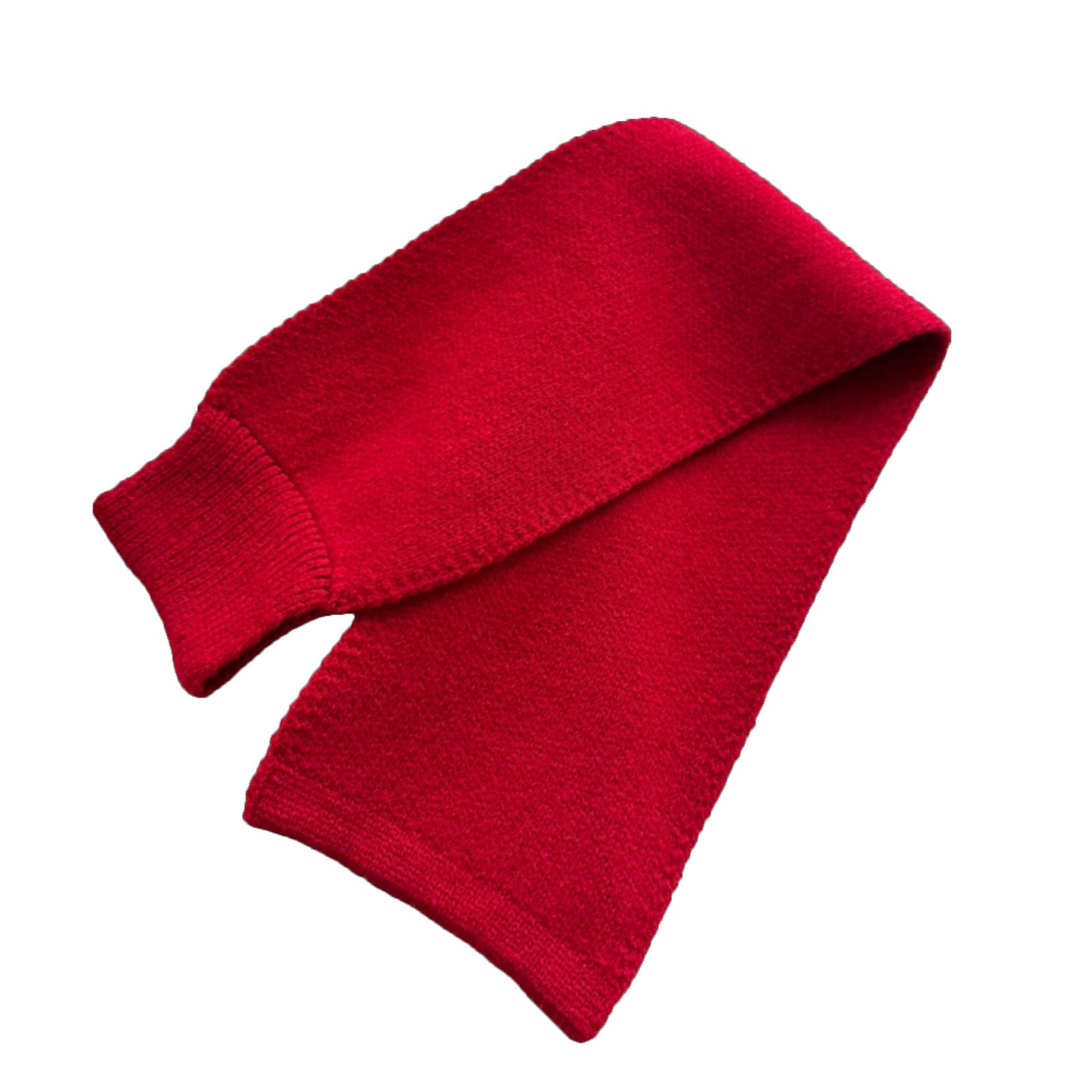 Soft Knit Scarf with Pull-Through Loop Design, Cozy Textured Fabric and Easy Draped Styling for Everyday Wear 29.5x7in