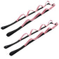 2-PC Multi-Loop Stretch Strap Adjustable Yoga Flexibility Band