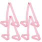 4-PC Stretch Strap with Foot Loops Adjustable Yoga Exercise Band