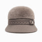 Soft Winter Knit Hat with Elegant Bow Accent