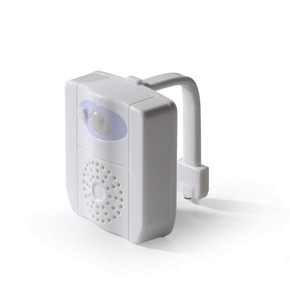 Motion Sensor Toilet Night Light with Automatic Illumination and Discreet Clip-On Design