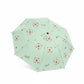Bear Print Compact Folding Umbrella with Automatic Open and Matching Storage Sleeve