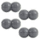 4-PC Textured Peanut Massage Ball for Deep Tissue Spine and Muscle Relief