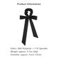 Elastic Hair Ties with Long Bows, Hair Scrunchies with Knotted Bow Ribbon for Women Girls