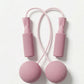 2-PC Weighted Jump Rope for Cardio Endurance and Strength Training