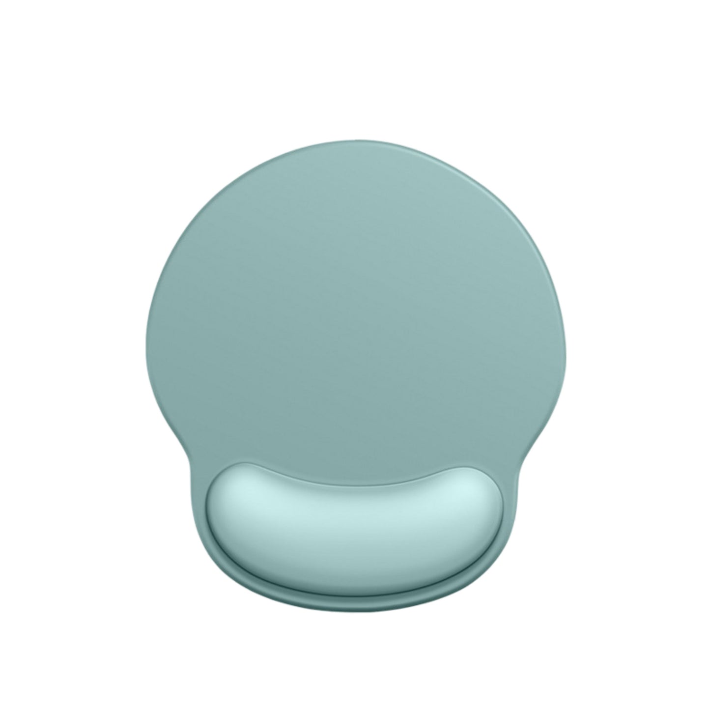 Solid Minimalism Wrist Support Mouse Pad