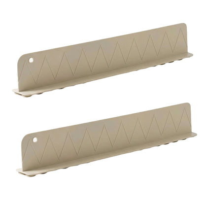2-PC Kitchen Sink Splash Guard Silicone Water Barrier for Faucet Anti Splash Counter Protector