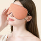 Dual-Sided Cooling and Warm Sleep Eye Mask with Adjustable Strap and Light Blocking Design