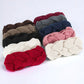 Autumn and Winter Women's Knitted Stretchable Braided Hairband