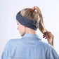 Autumn and Winter Women's Knitted Stretchable Braided Hairband