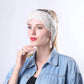 Autumn and Winter Women's Knitted Stretchable Braided Hairband