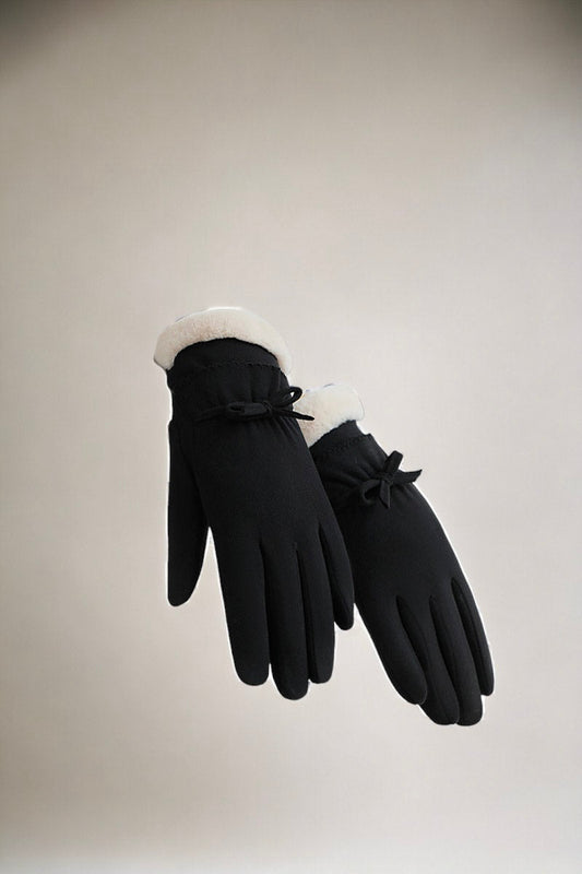 Winter Warm Thick German Velvet Gloves for Women