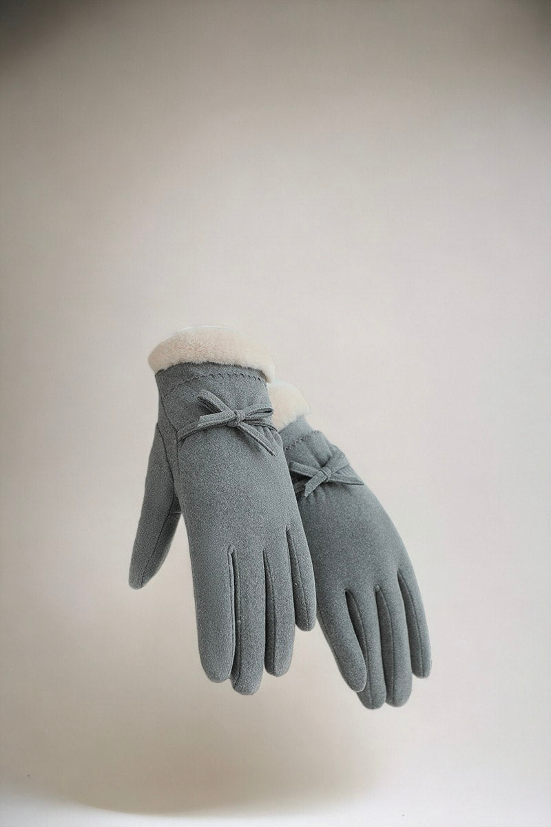 Winter Warm Thick German Velvet Gloves for Women