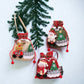 Santa, Reindeer, And Snowman Designed Decorative Christmas Gift Bag